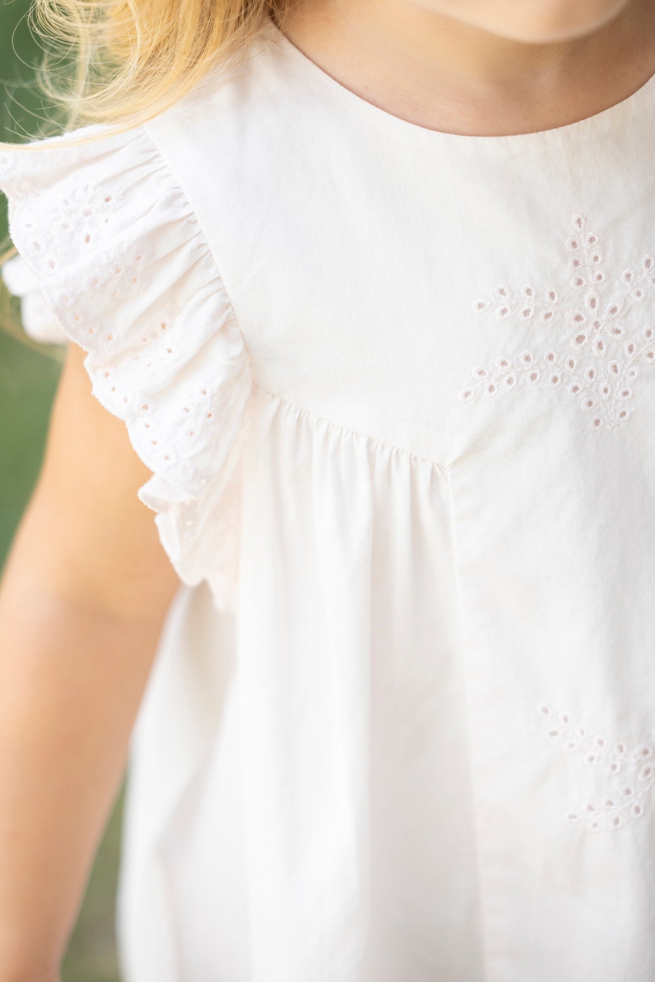 Baby Petit Air Campagne blouse - White