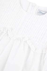 Chemisier Fleur D'Hibiscus - Blanc