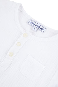 Chemise Jardin Secret - Blanc