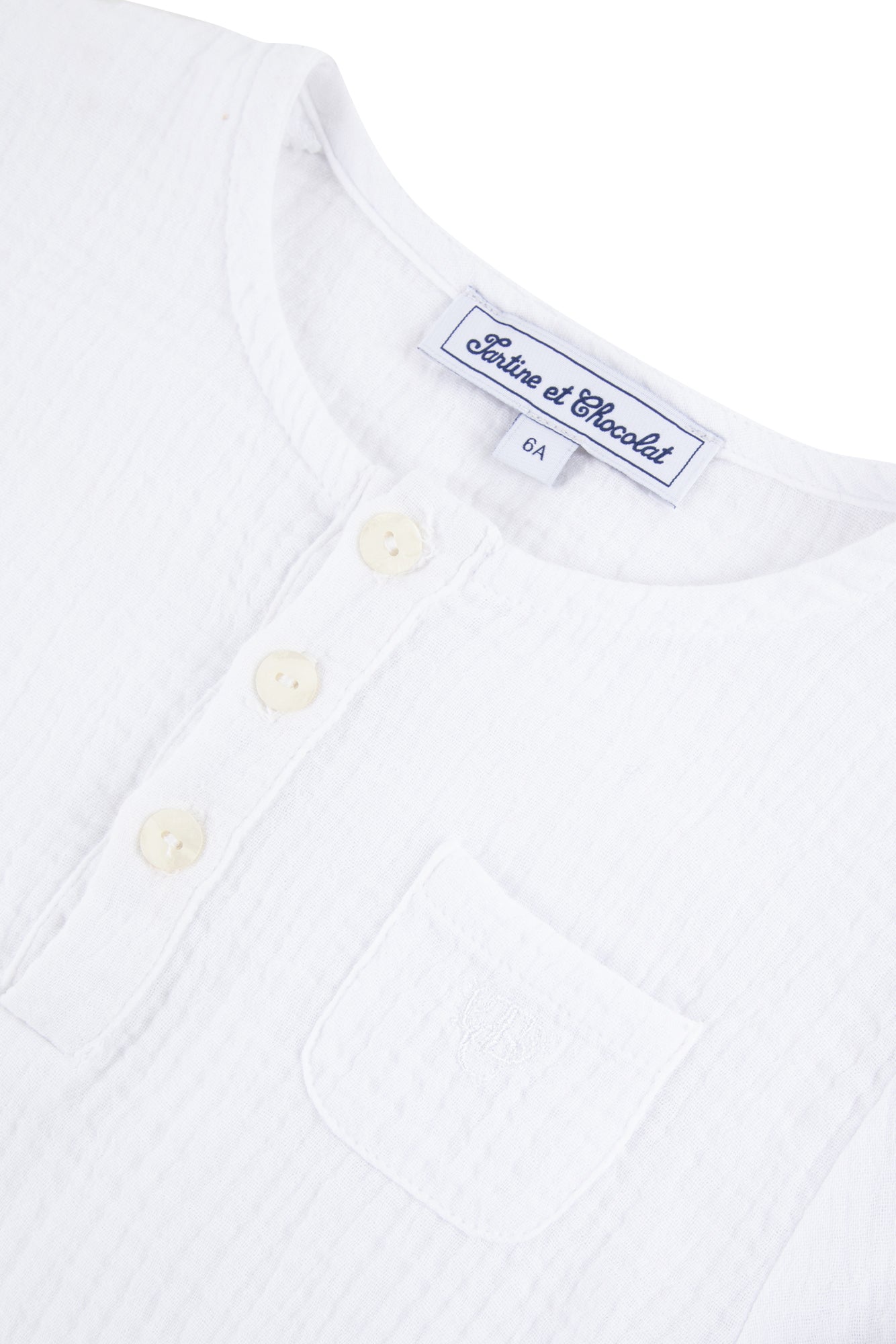 Chemise Jardin Secret - Blanc