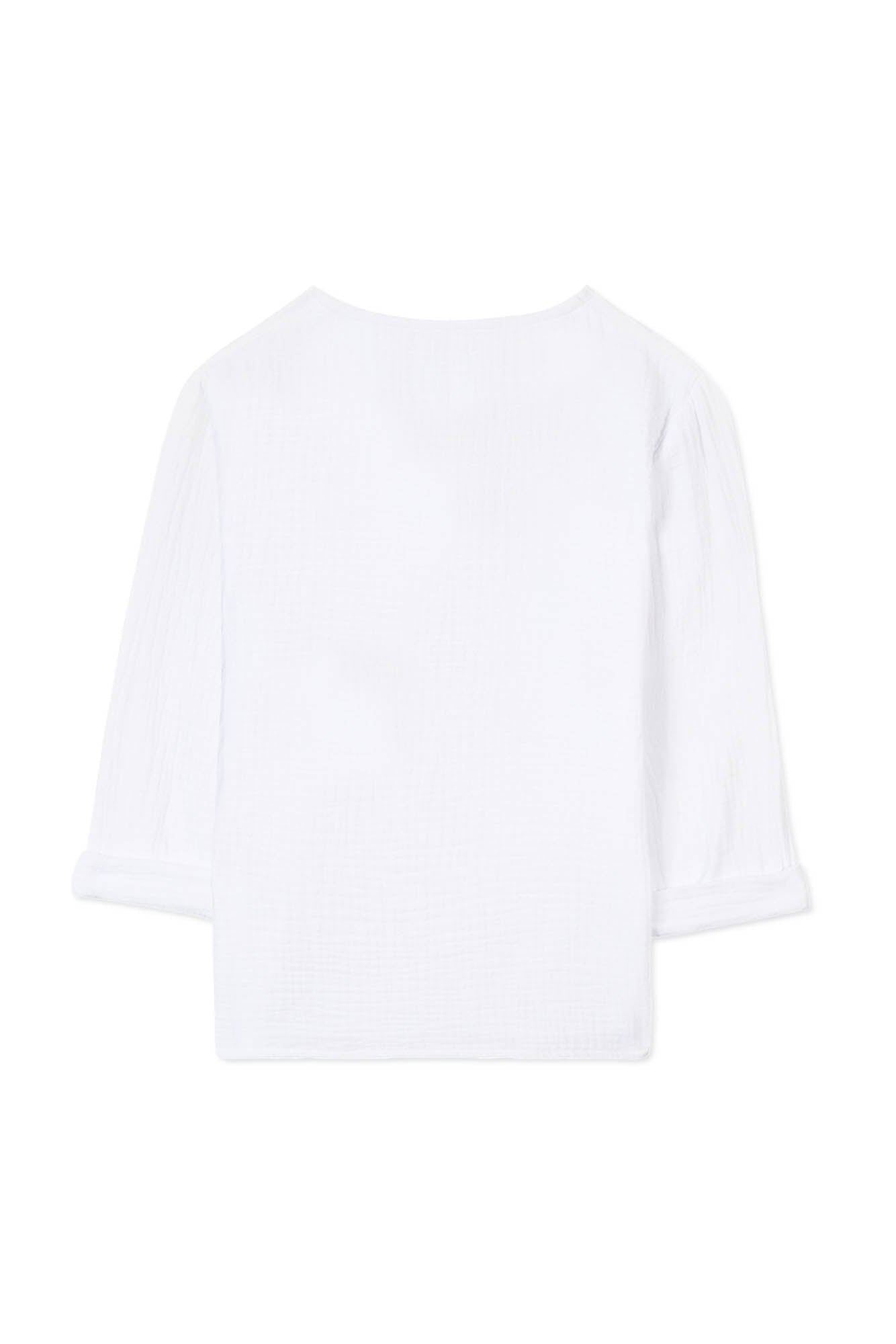Chemise Jardin Secret - Blanc