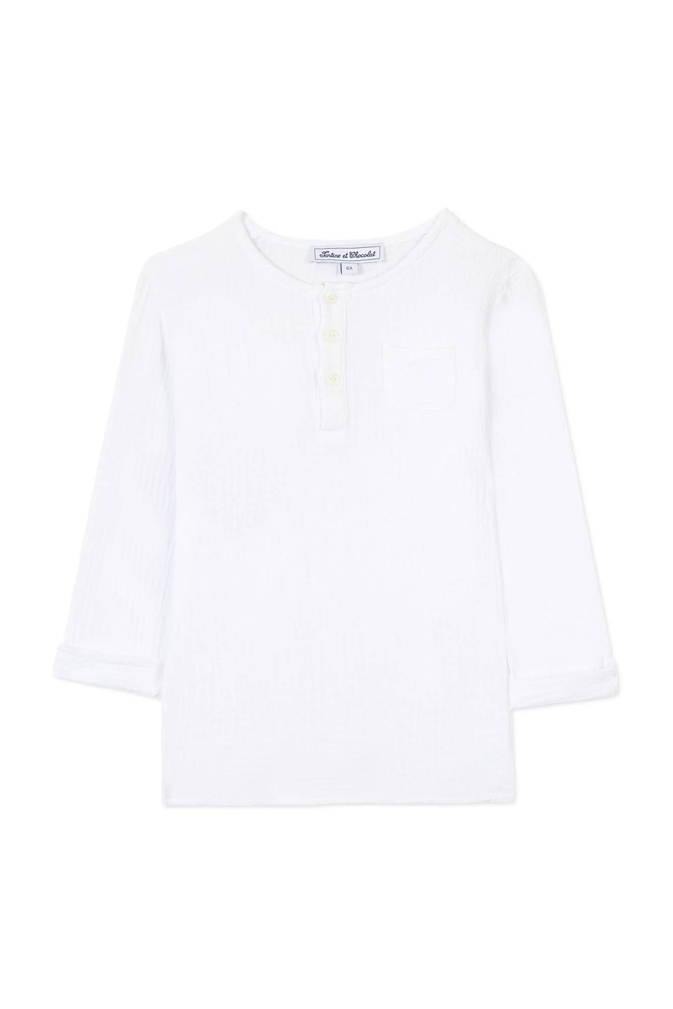 Chemise Jardin Secret - Blanc