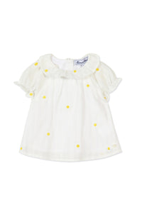 Baby Jardin Tropical blouse - White