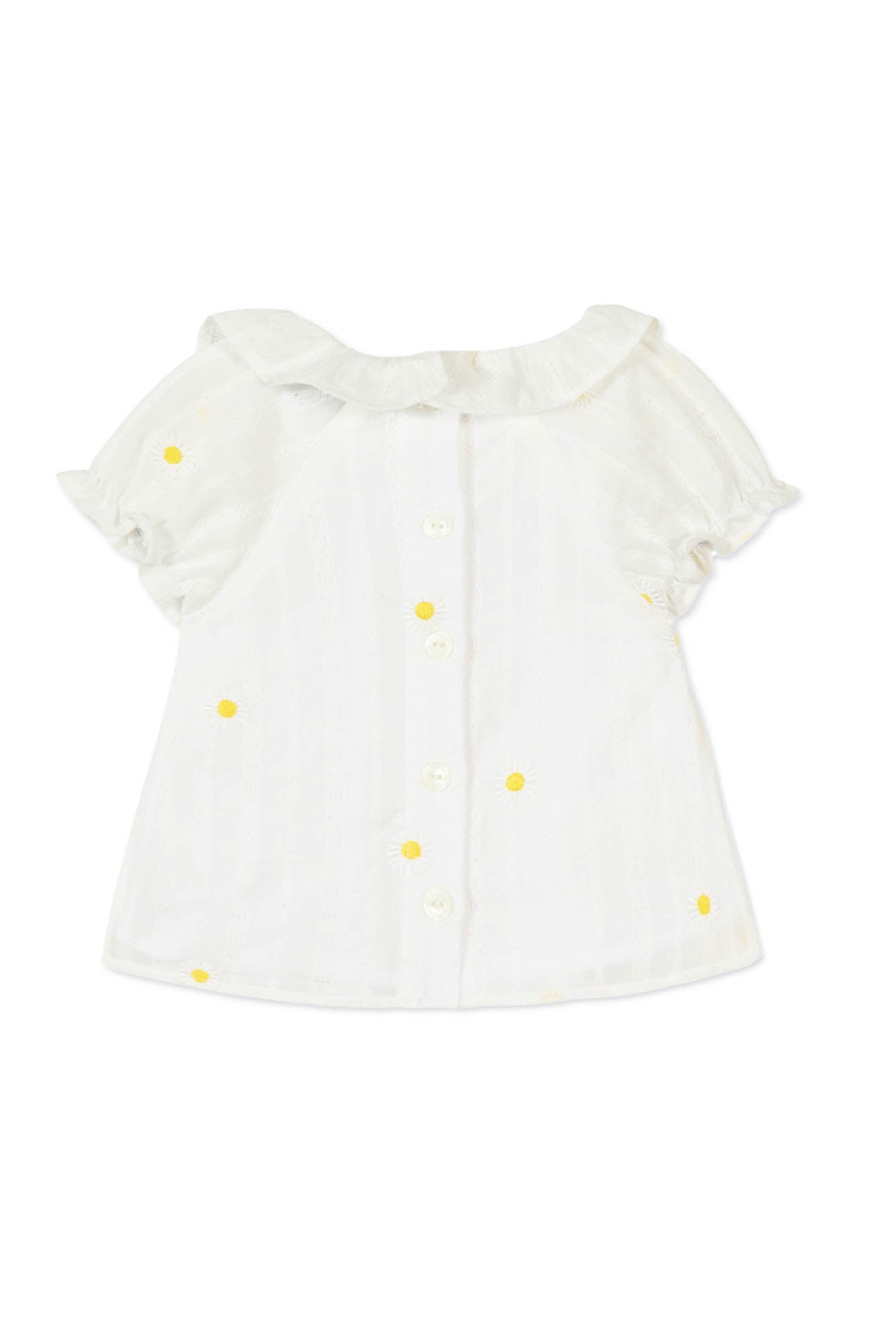 Baby Jardin Tropical blouse - White