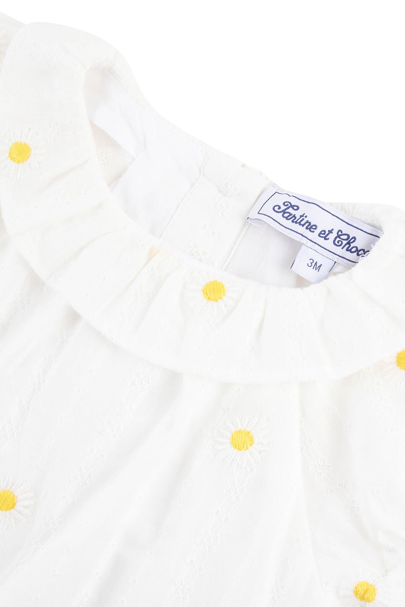 Baby Jardin Tropical blouse - White