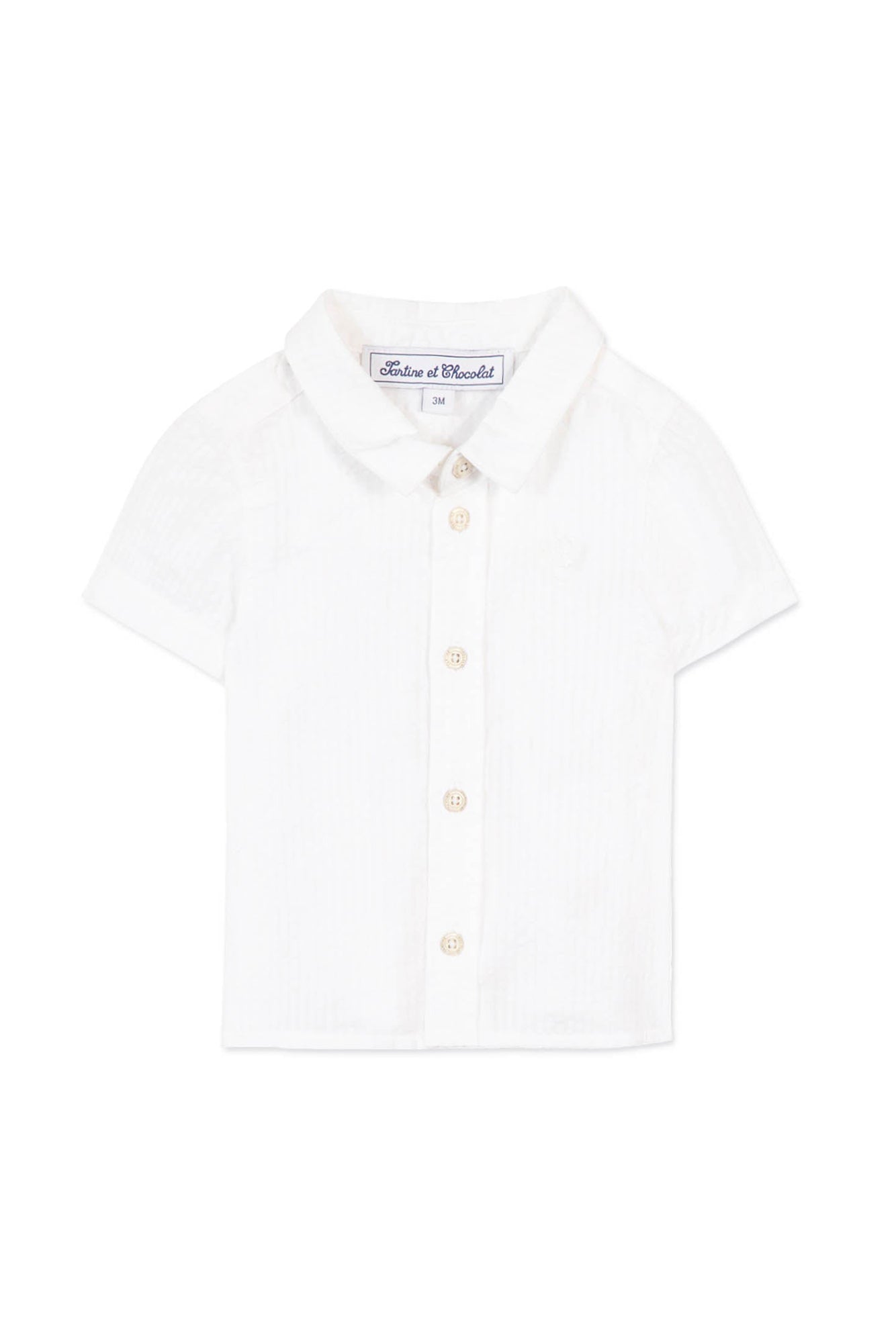 Baby Avenue De La Mer shirt - White