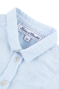 Chemise Baby Avenue De La Mer - Ciel