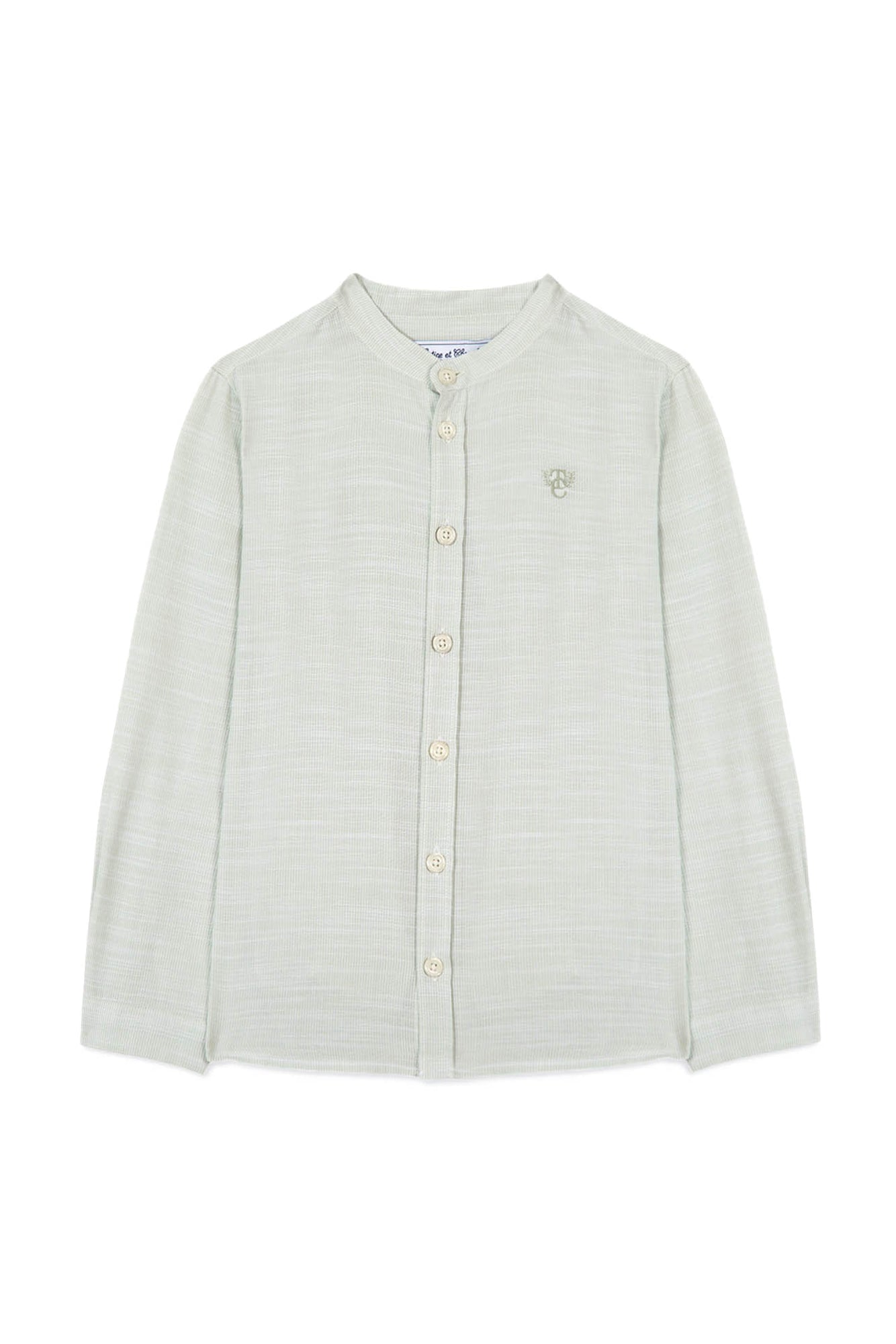 Chemise Jardin Secret - Vert d'eau