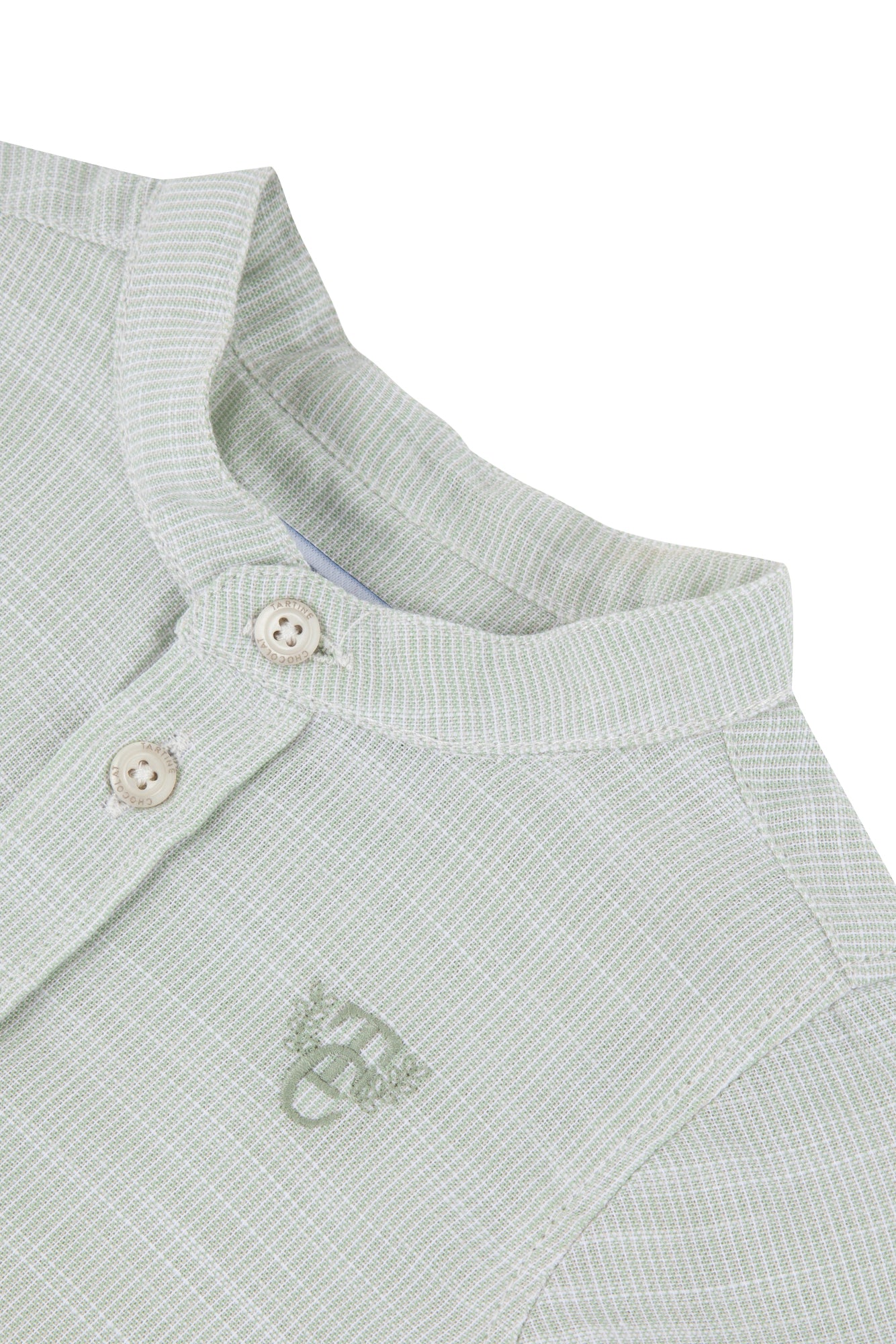 Baby Jardin Secret shirt - Water green