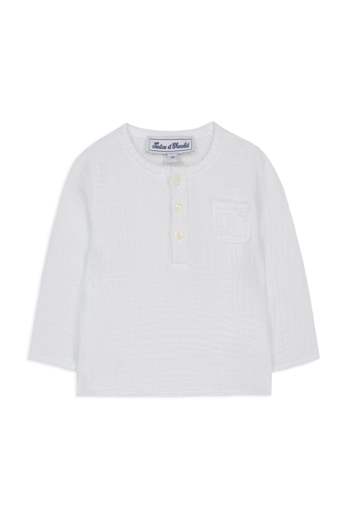 Baby Jardin Secret shirt - White