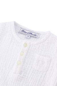 Baby Jardin Secret shirt - White