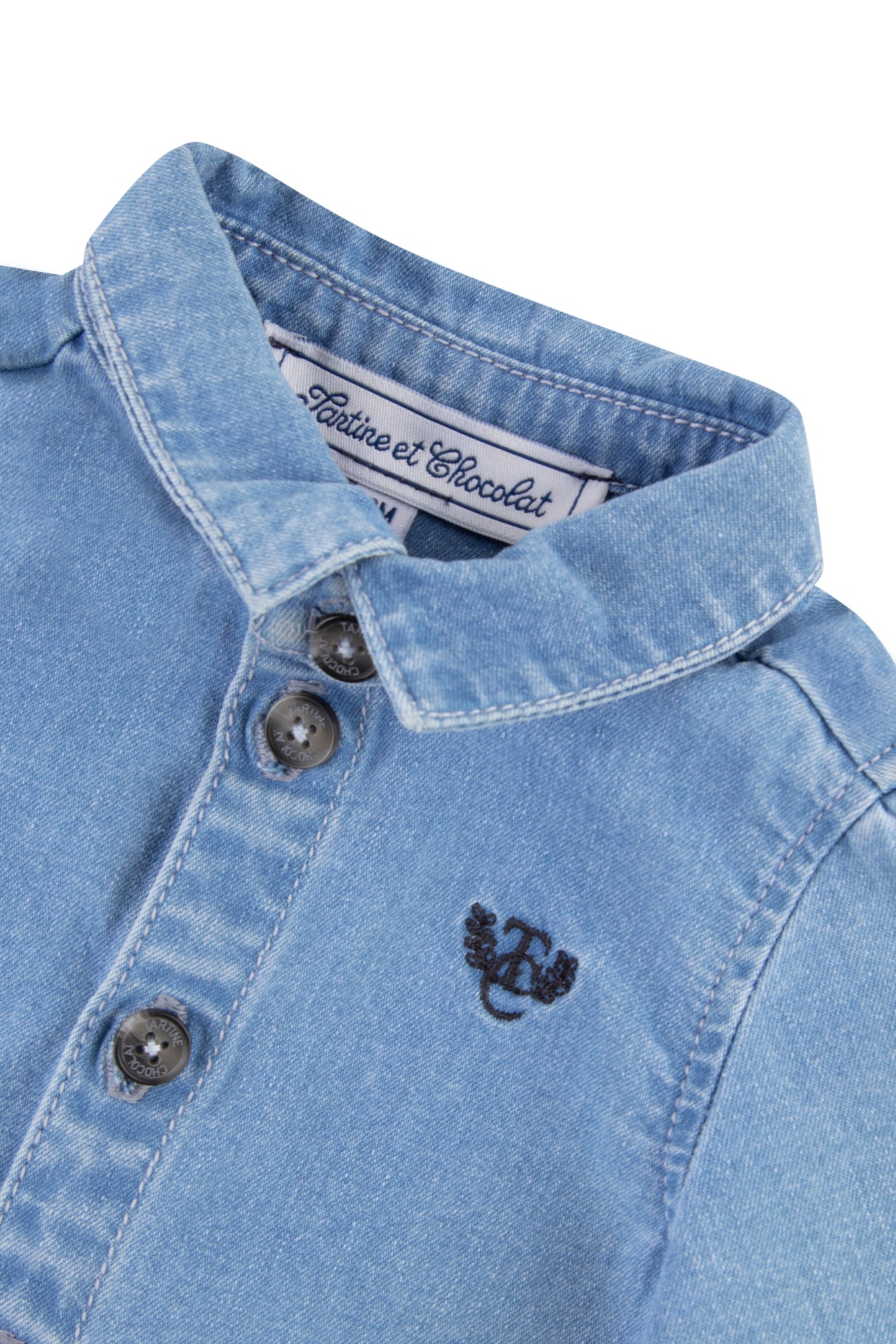 Baby Road Trip shirt - Denim