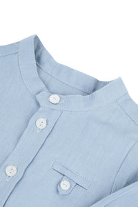 Baby Road Trip shirt in linen - Horizon