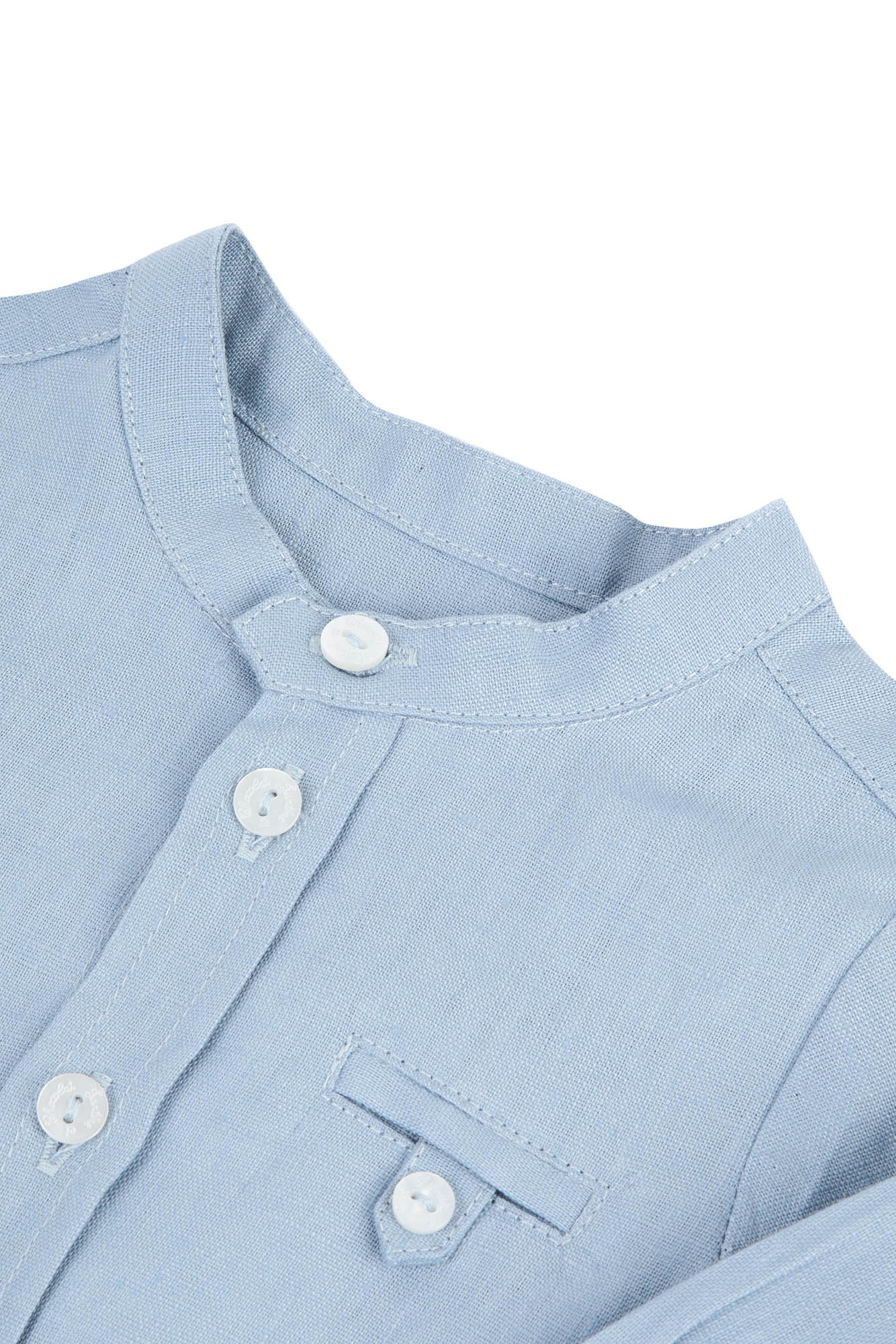 Baby Road Trip shirt in linen - Horizon