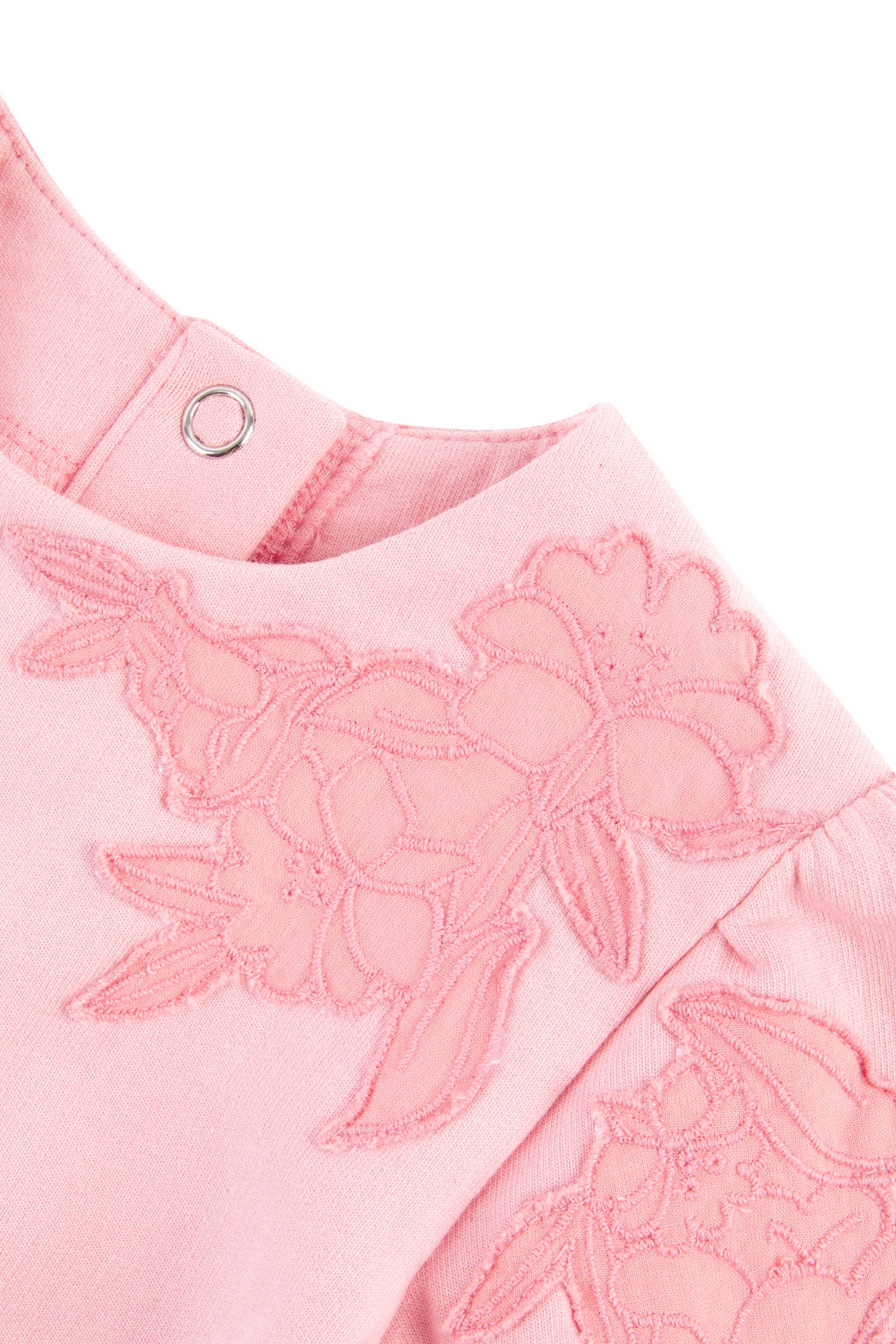Sweat-shirt Baby Promenade Romantique - Litchi