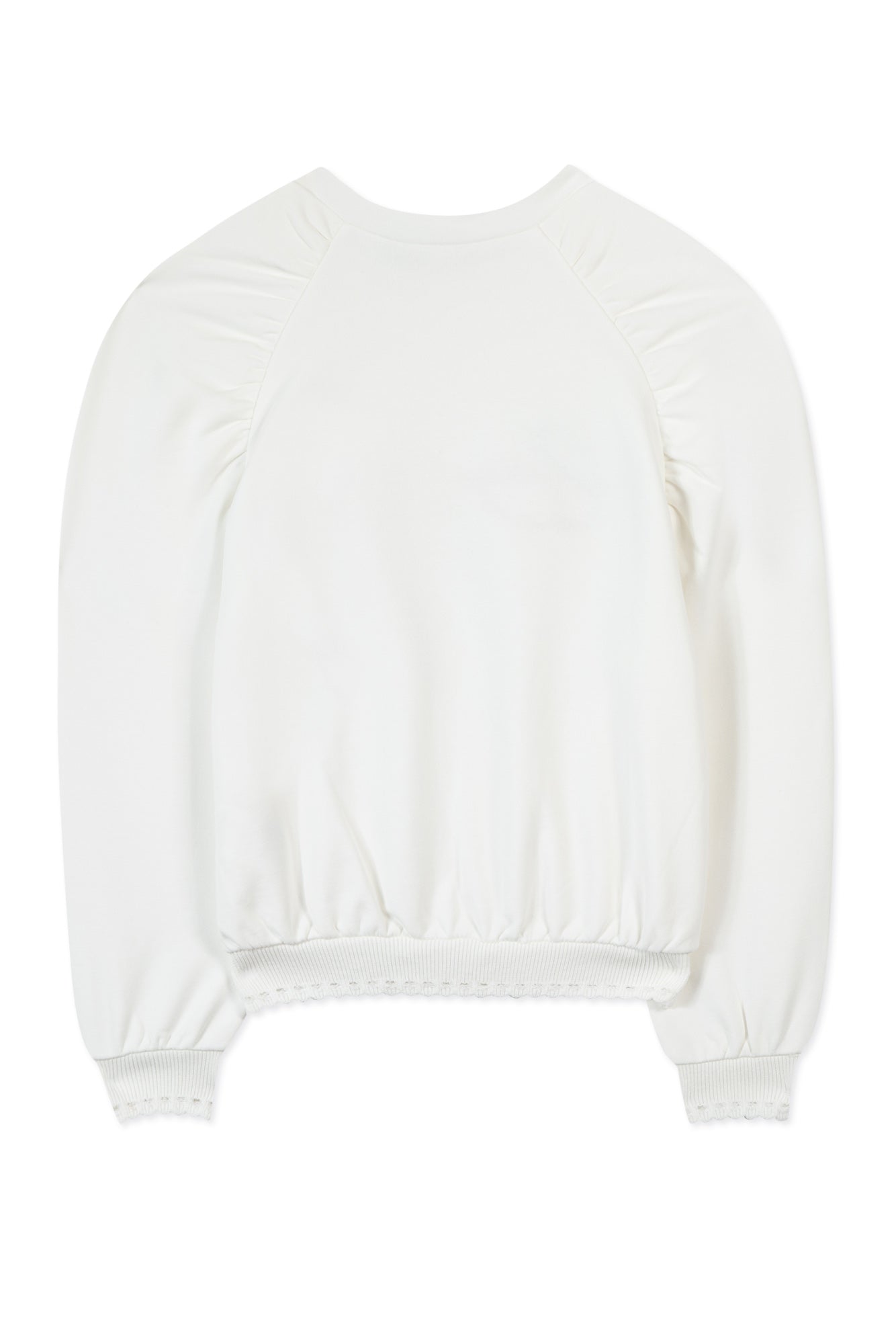 Promenade Romantique sweatshirt - Mother-of-pearl