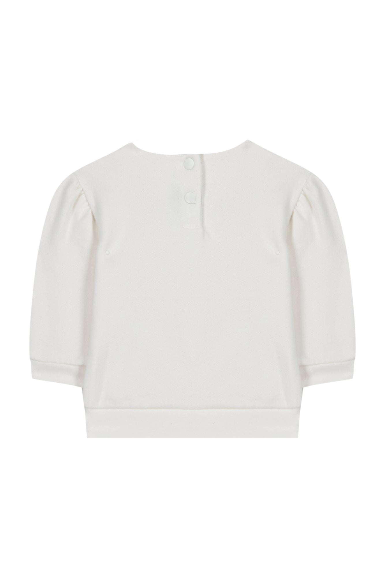 Baby Jardin Tropical sweatshirt - Mother of pearl