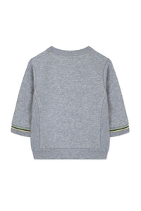 Sweat-shirt Baby Jardin Secret - Gris Chiné