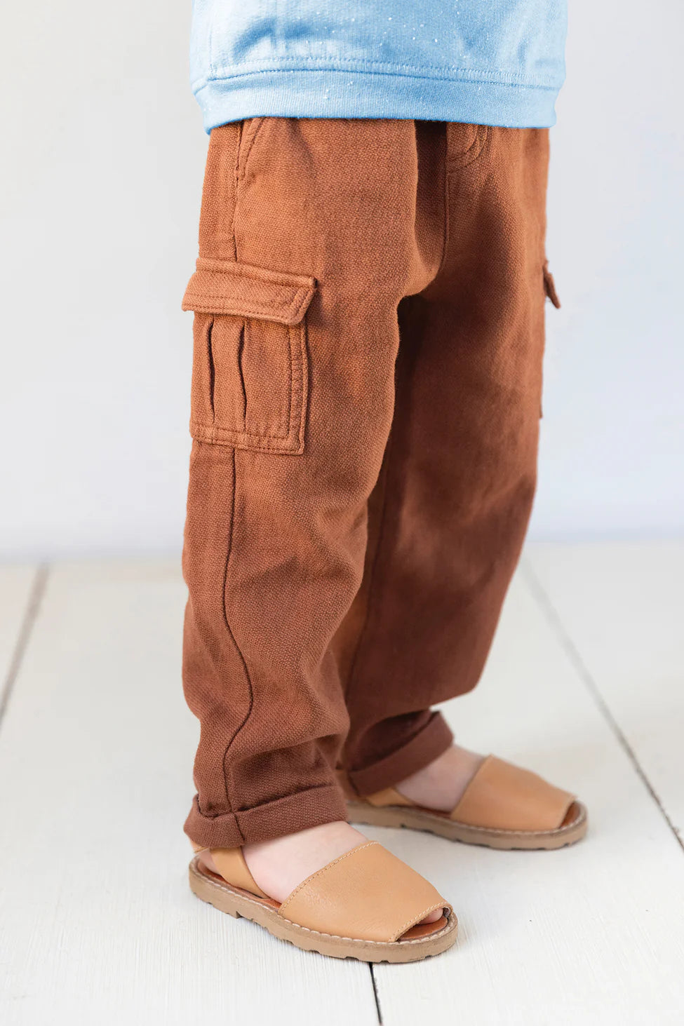 Avenue De La Mer Baby Pants - Caramel