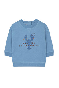 Sweat-shirt Baby Avenue De La Mer - Azur