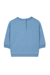 Baby Avenue De La Mer sweatshirt - Azur