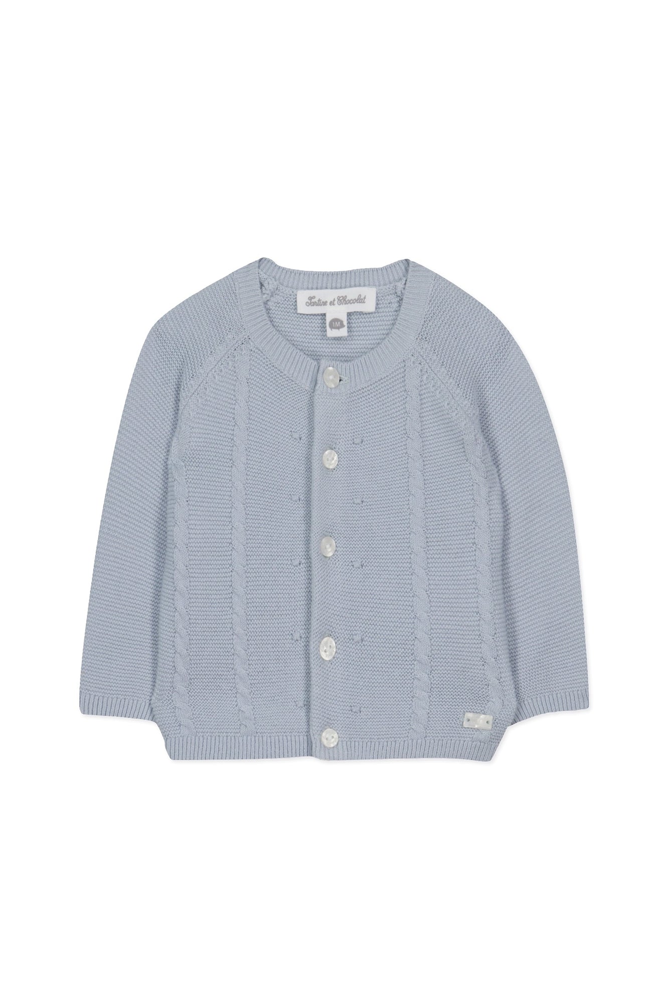 Gilet Premier Trousseau - Bleu Grisé
