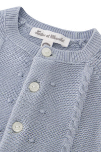 Gilet Premier Trousseau - Bleu Grisé