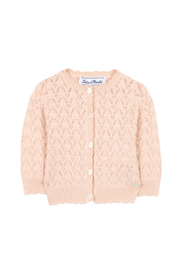 Cardigan Baby Petit Air Campagne - Pêche Clair