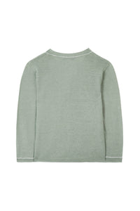 Jardin Secret Linen cardigan - Laurier Lave
