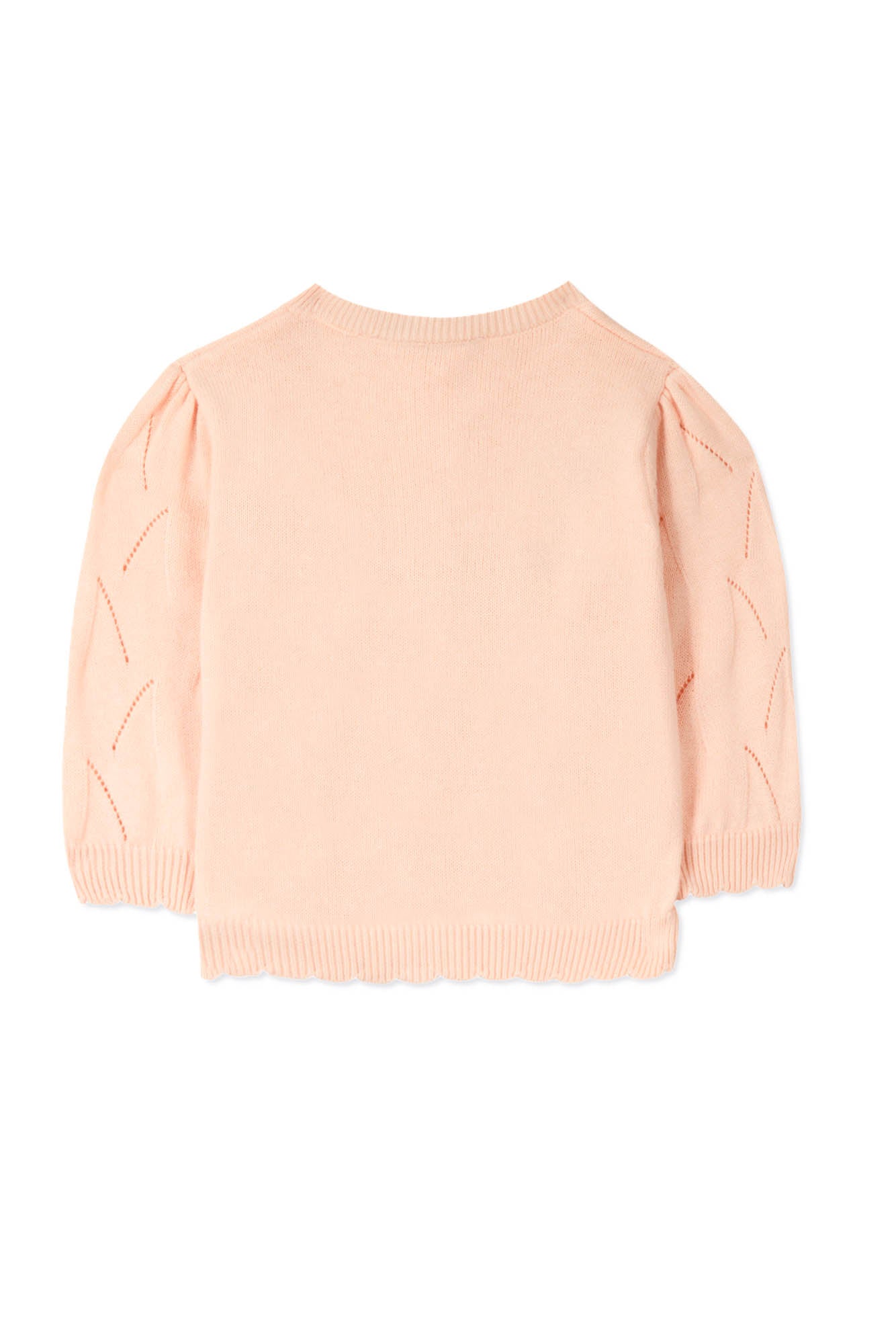 Baby Petit Air Campagne Cardigan - Powder