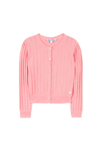 Romantic Walk Cardigan - Litchi