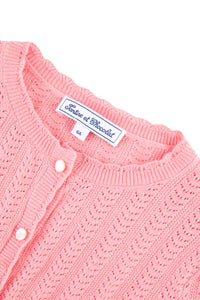 Romantic Walk Cardigan - Litchi