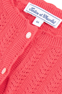Hibiscus Flower Cardigan - Hibiscus