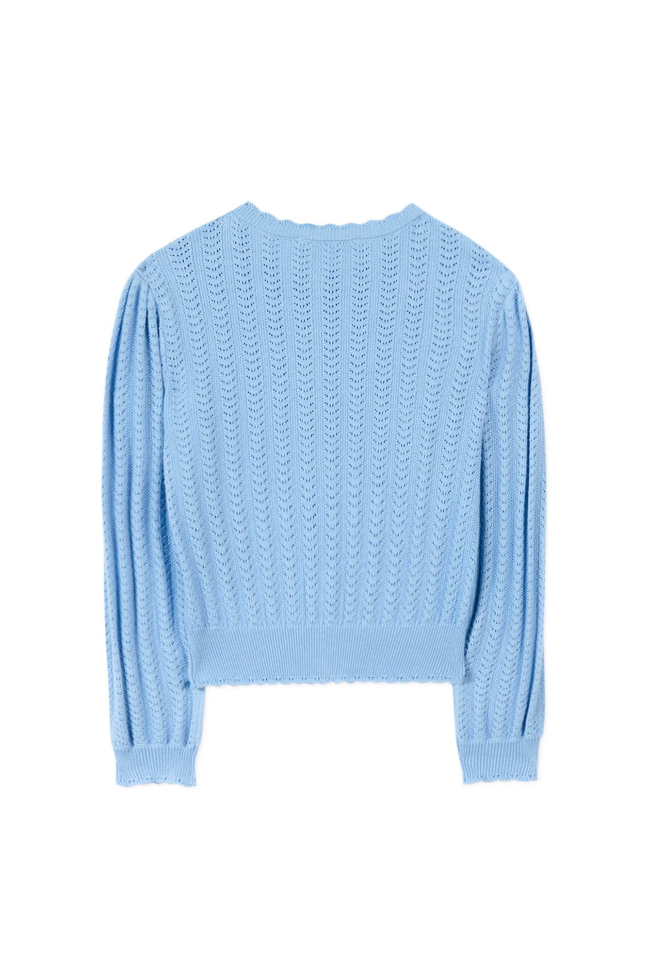 Cardigan Bord De Mer - Cornflower