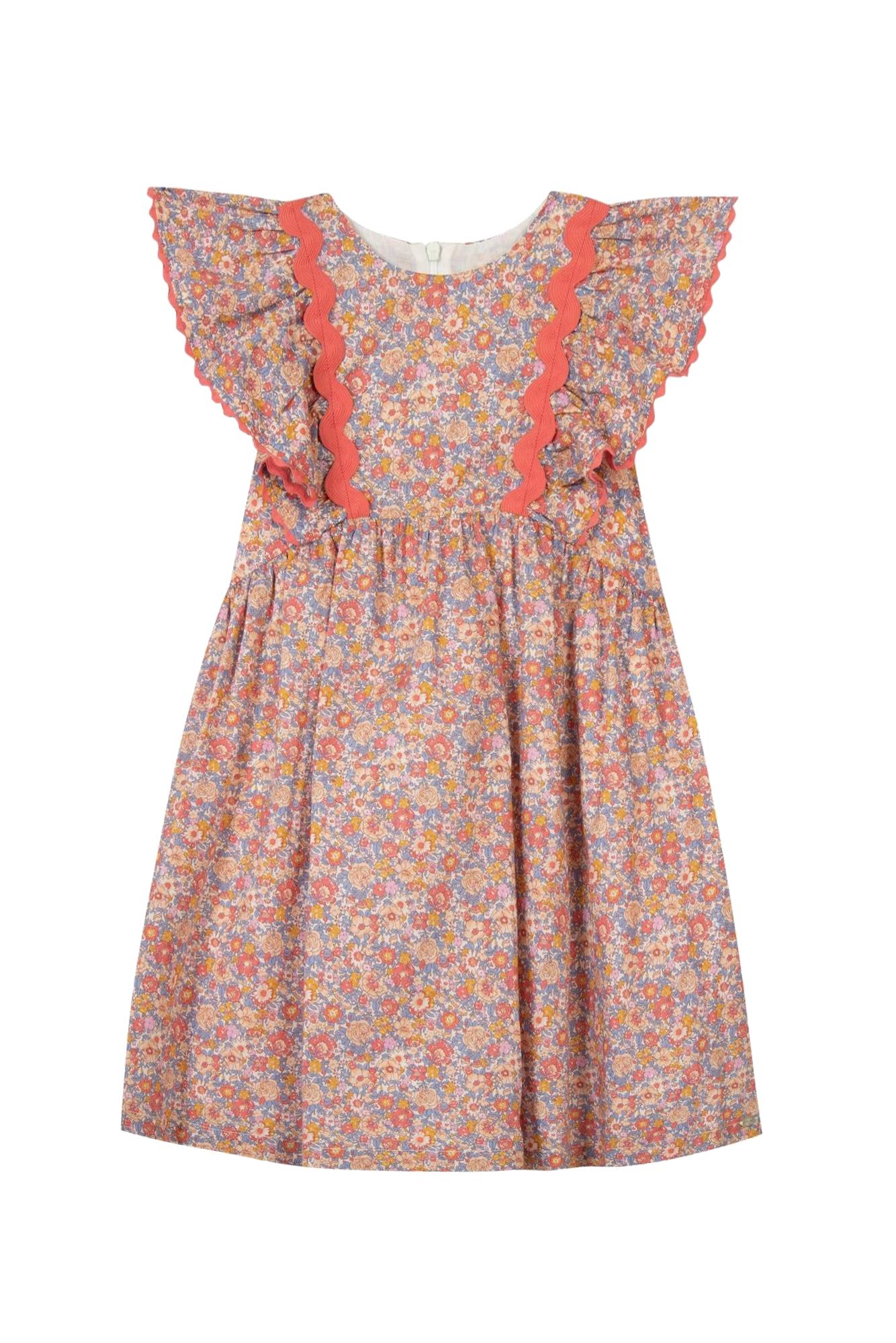 Jardin d'éte Dress - Medium pink