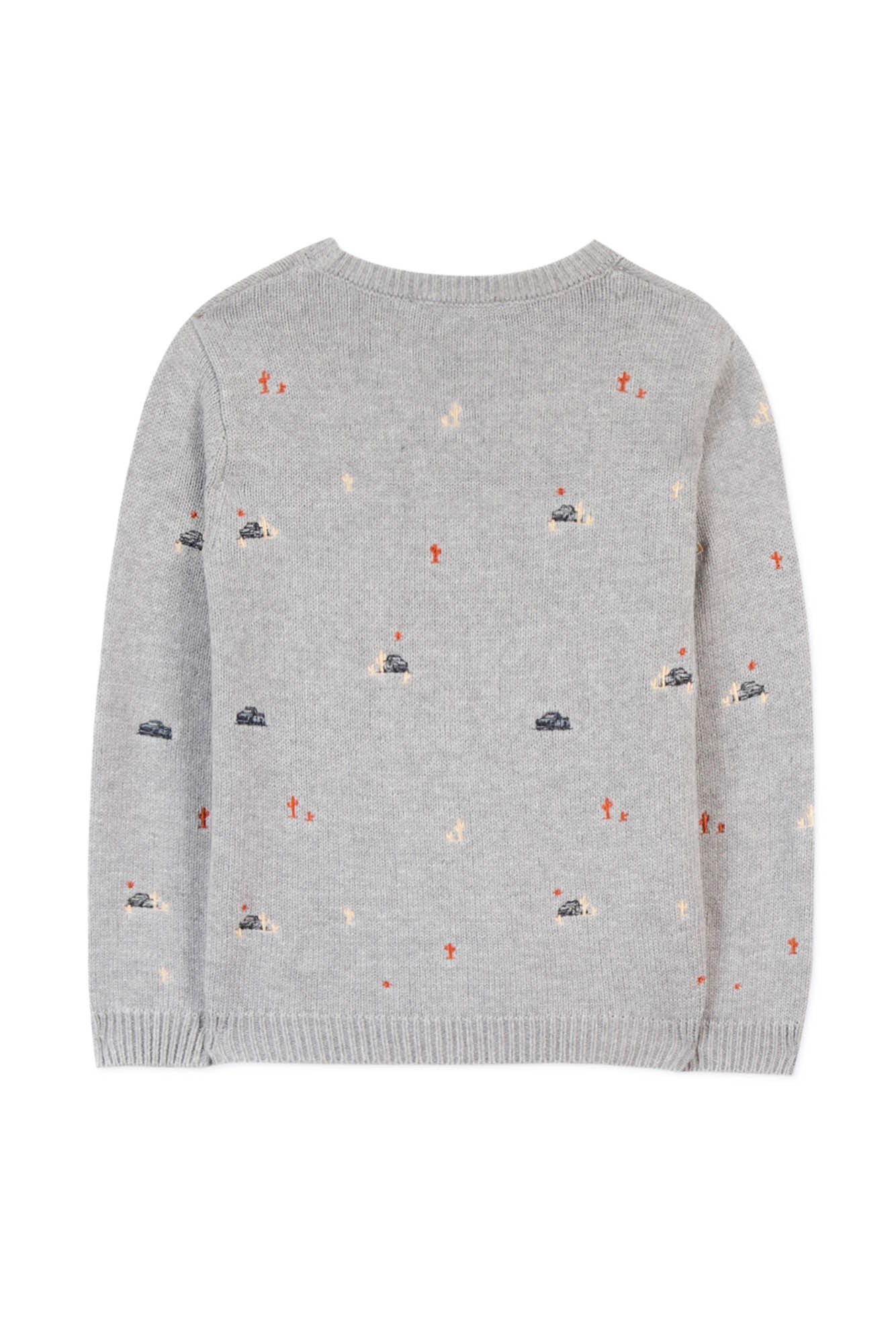 Pull Road Trip - Gris Clair Chiné