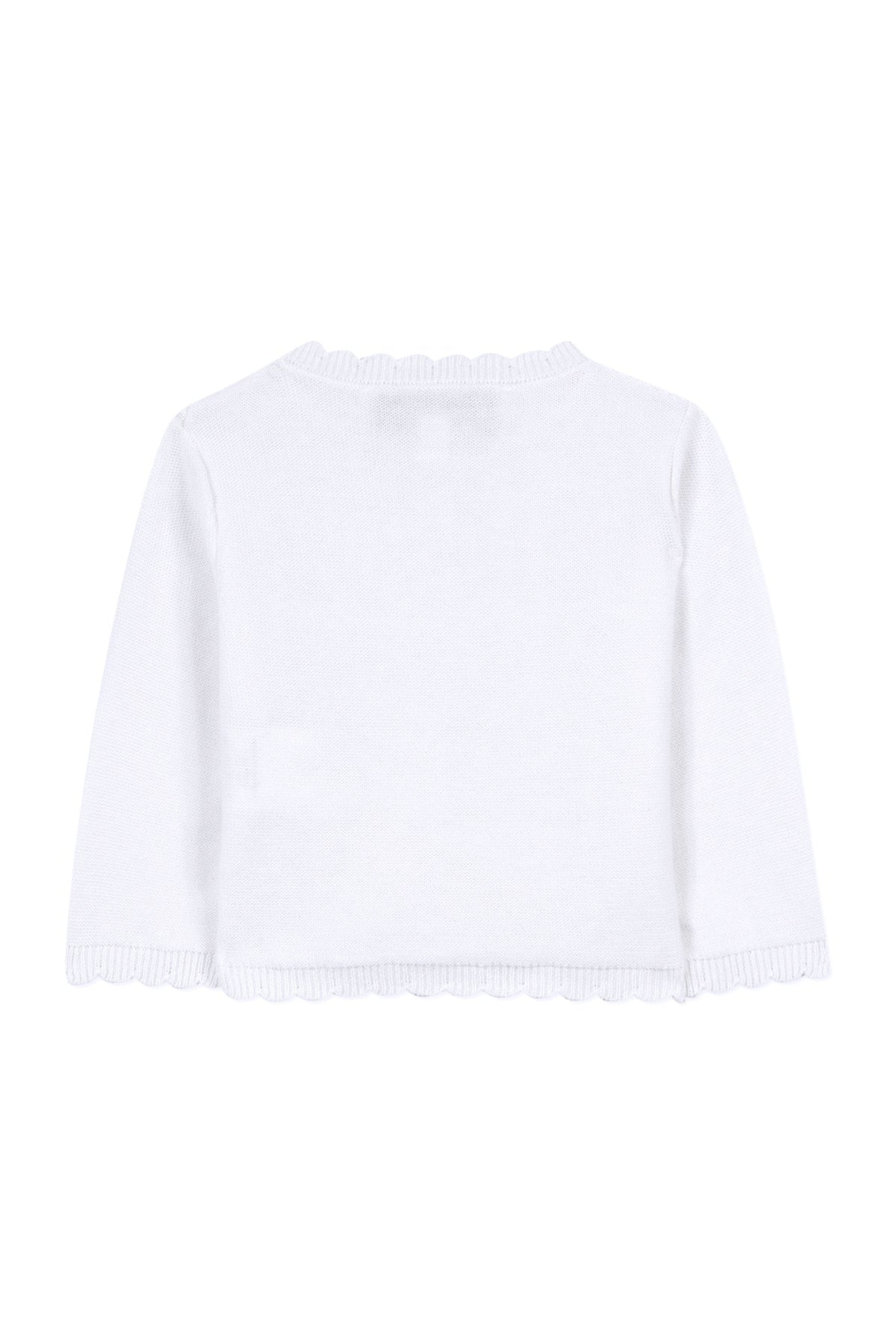 Cardigan Baby Promenade Romantique - Nacre