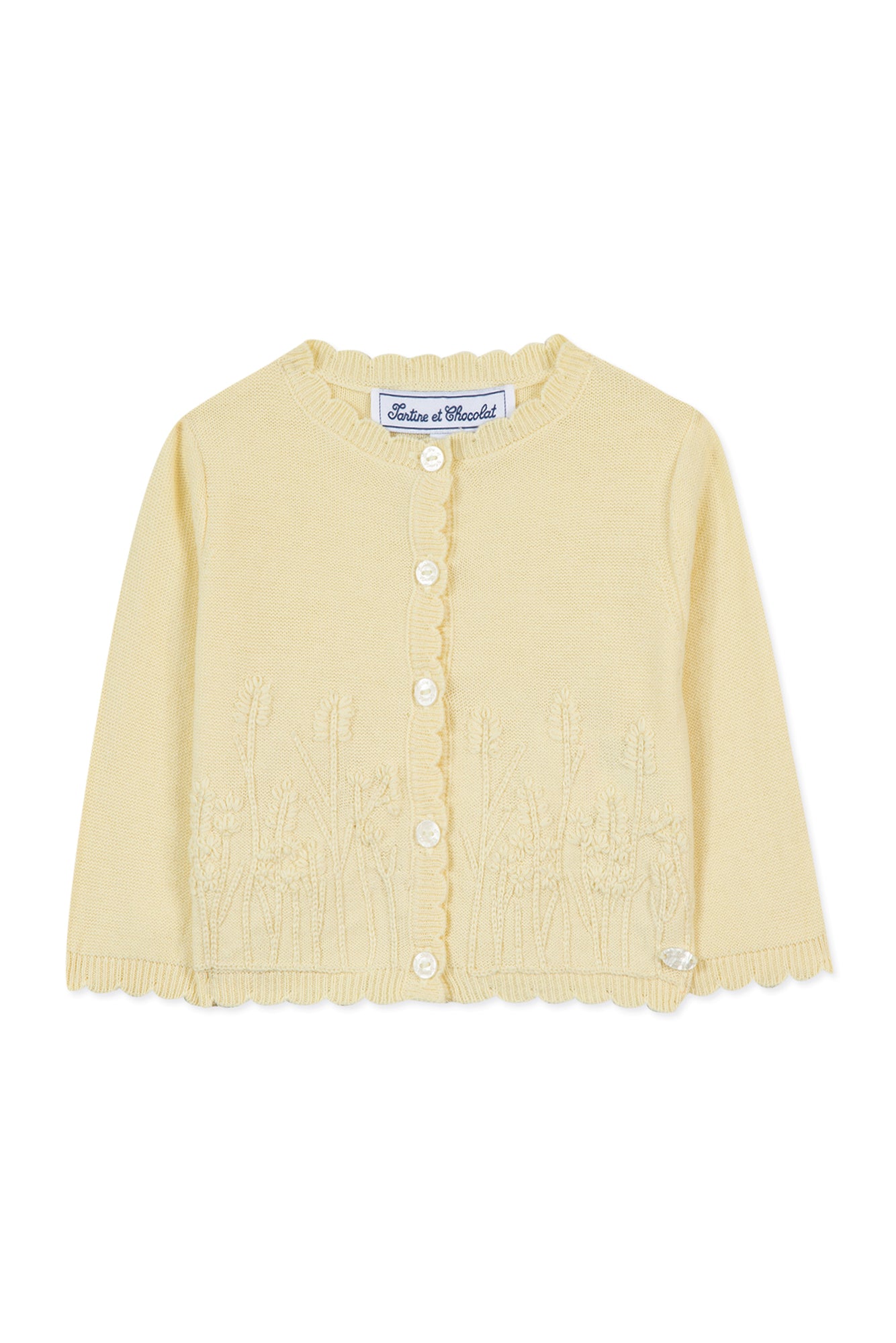 Cardigan Baby Jardin Tropical - Mimosa