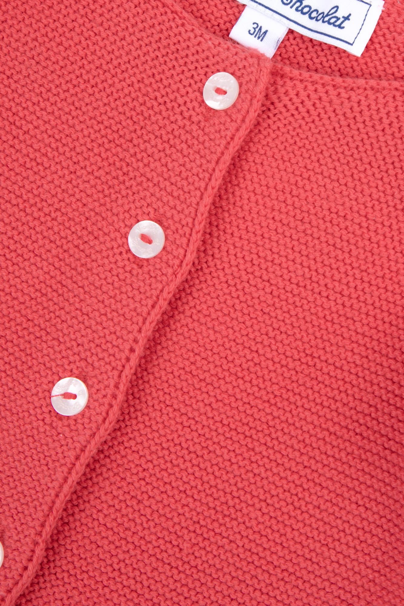 Baby Fleur D'Hibiscus Cardigan - Hibiscus