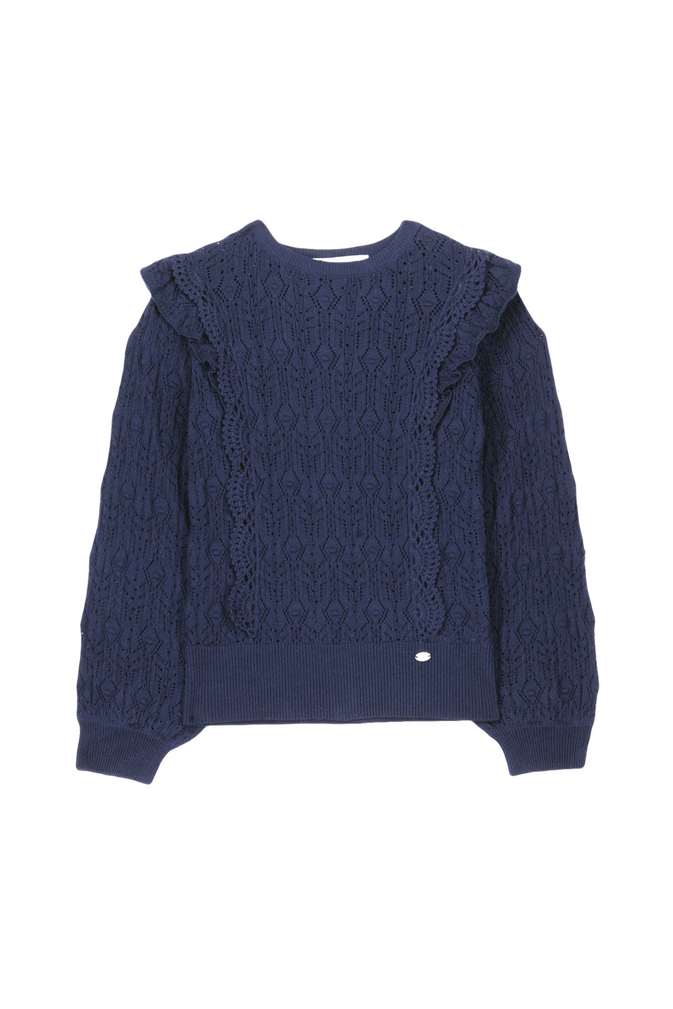Pull Fleur D'Hibiscus - Marine
