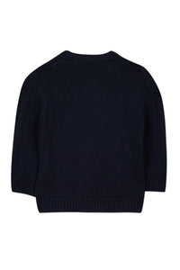 Baby Ceremonie cardigan - Navy