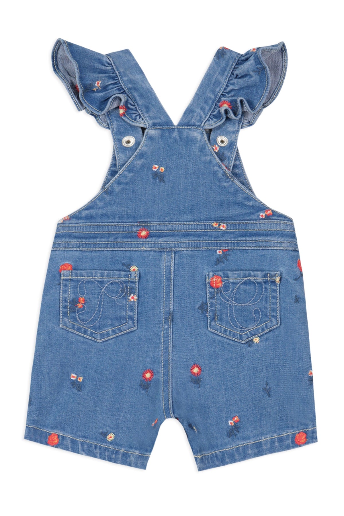 Salopette Baby Fleur D'Hibiscus - Denim