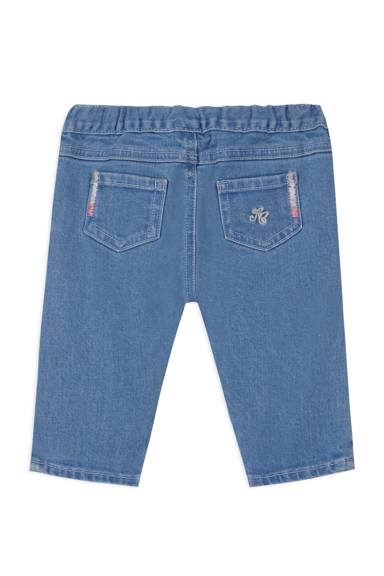 Fleur D'Hibiscus Baby Jeans - Denim