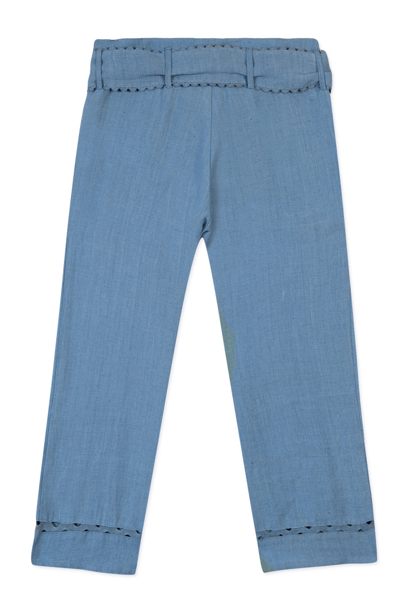 Bord De Mer trousers in linen - Denim