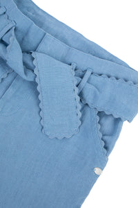 Bord De Mer trousers in linen - Denim