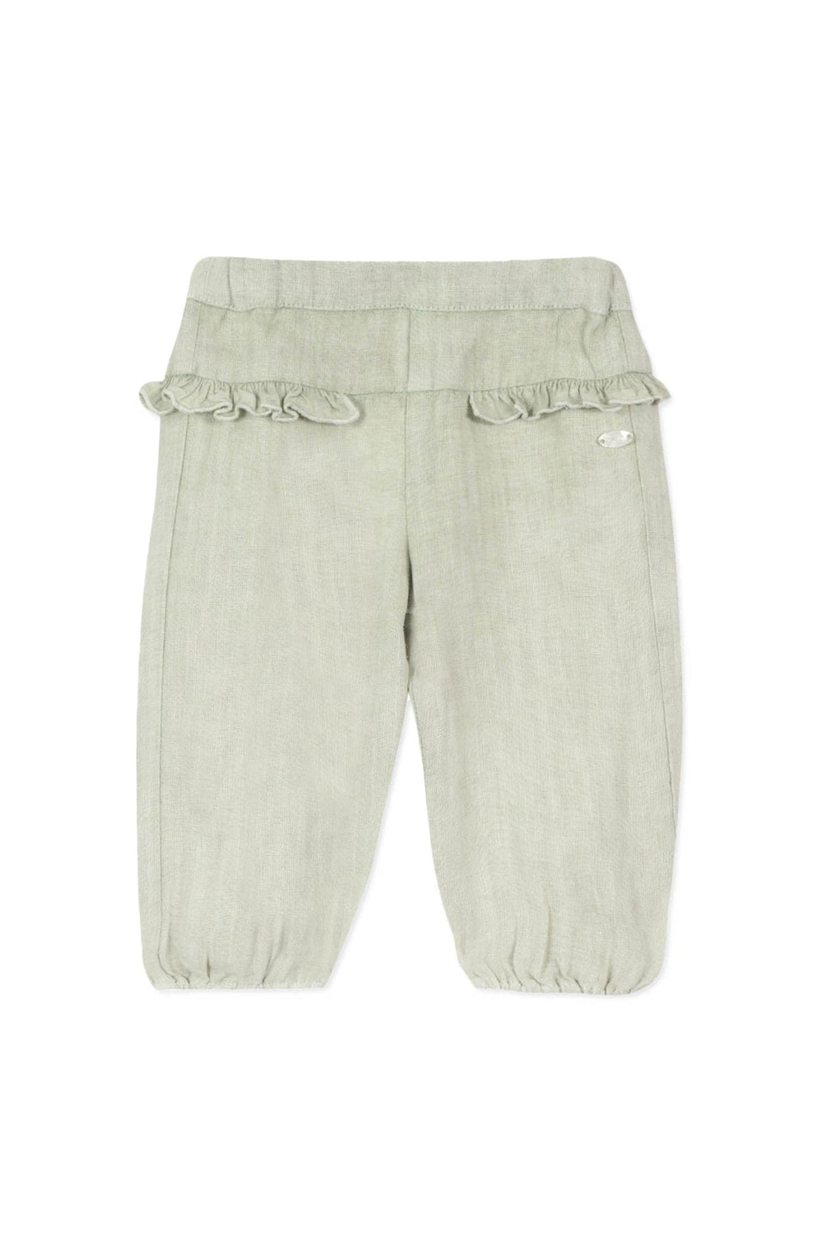 Opaline Chiné / Pantalon Baby Promenade Romantique En Lin - Opaline Chiné