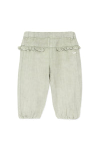 Pantalon Baby Promenade Romantique en lin - Opaline Chiné