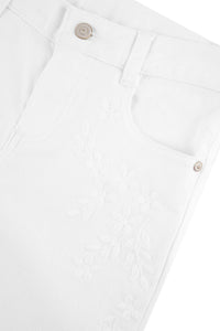 Jean Fleur D'Hibiscus - Blanc