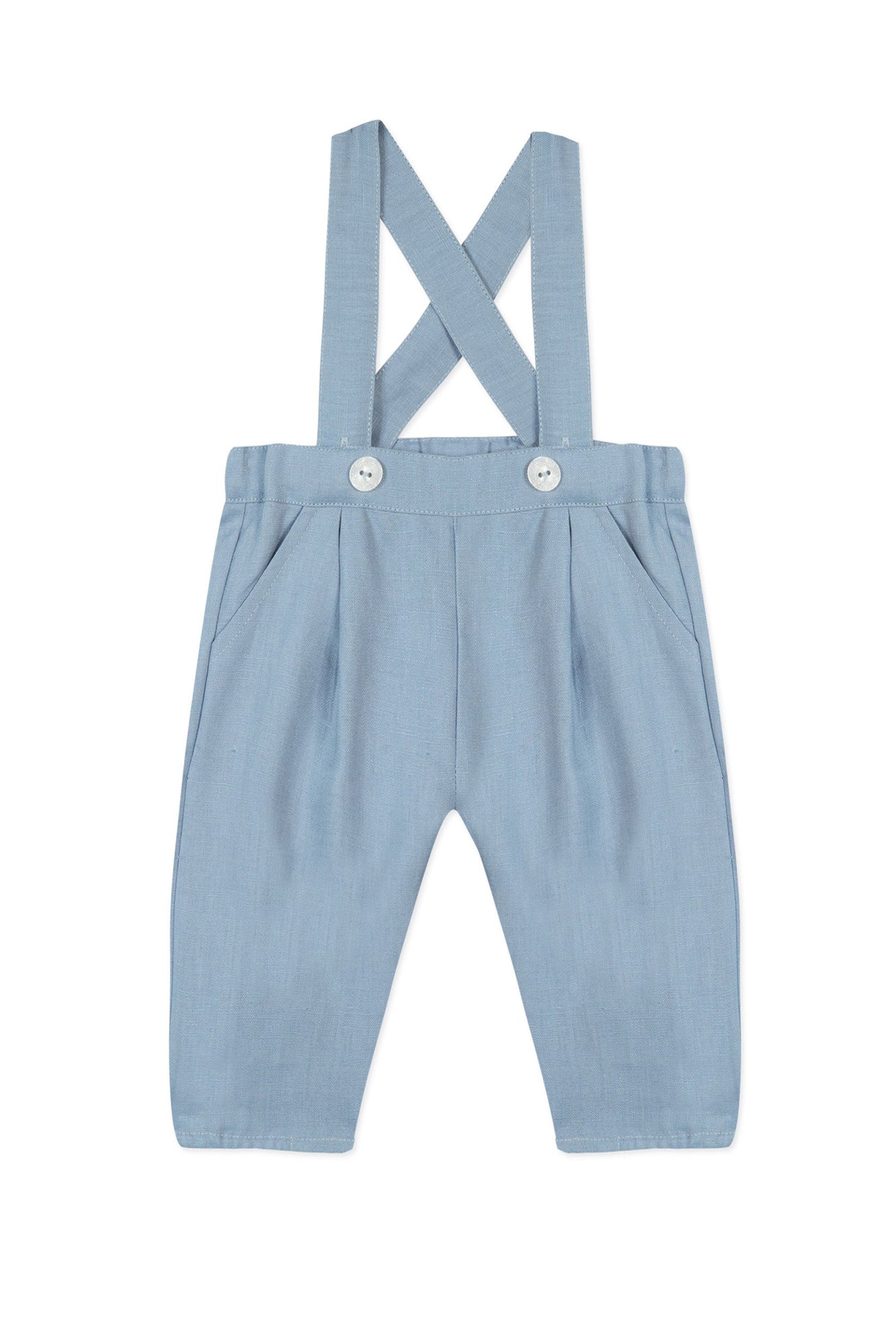 Pantalon Baby Road Trip en lin - Horizon