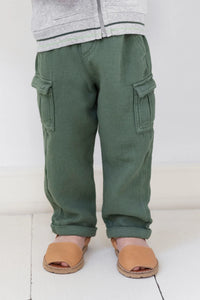 Pantalon Baby Jardin Secret - Laurier